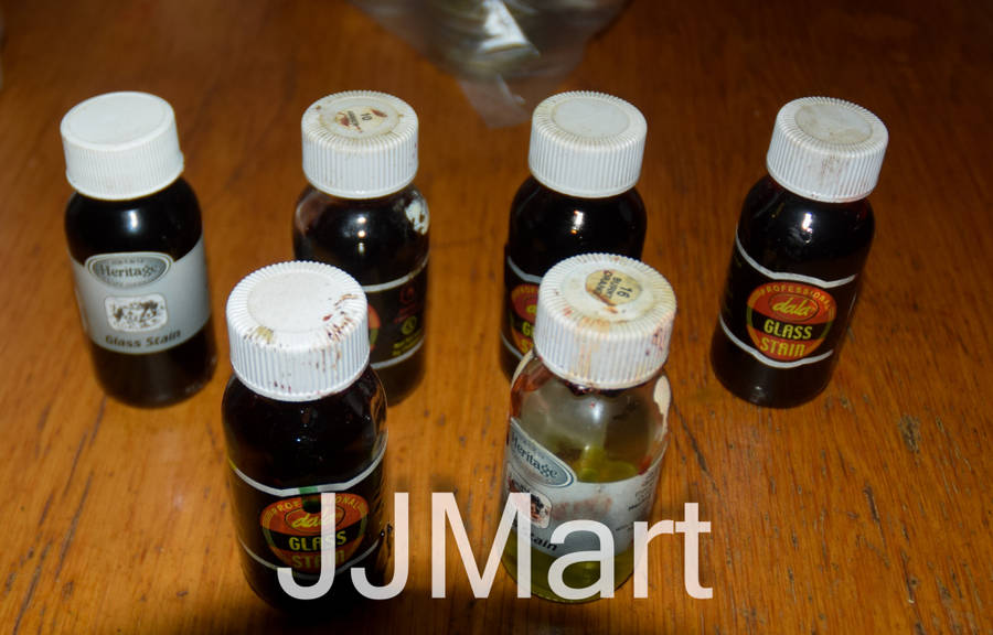 Glass Stain x 6 (Used)