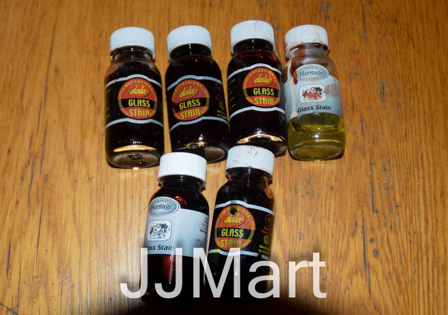 Glass Stain x 6 (Used)