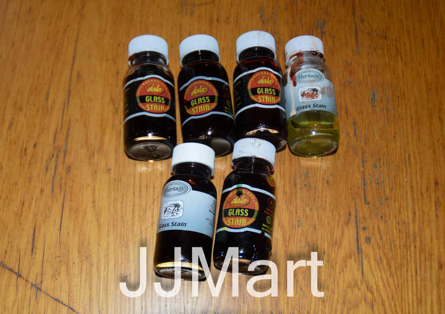 Glass Stain x 6 (Used)