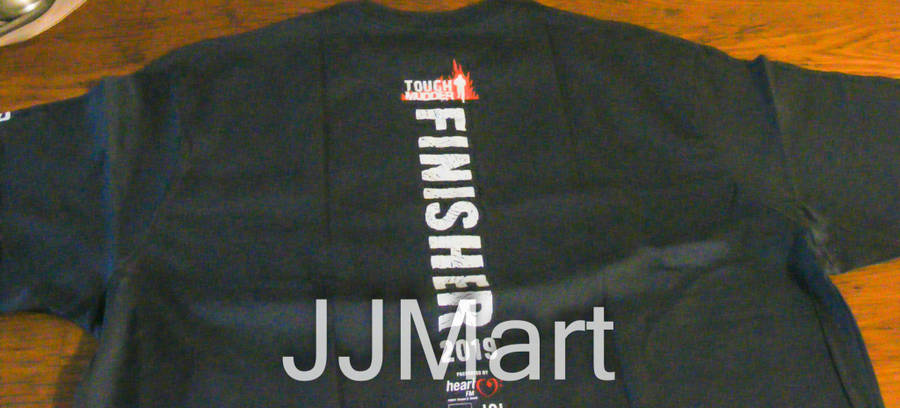 Original Salomon Steel Grey Tough Mudder Finisher T- shirt - Size 2XL