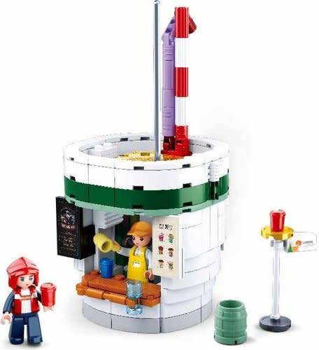 Sluban Foodcourt - Beverage House (289 Pieces) (Box damaged)