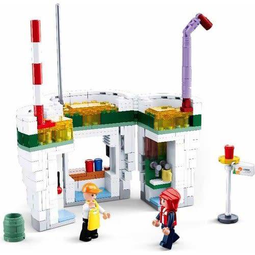 Sluban Foodcourt - Beverage House (289 Pieces) (Box damaged)
