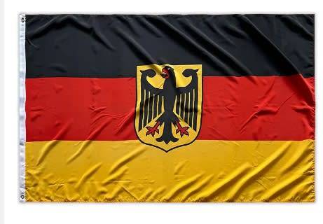 Polyester National Flags German Eagle Flag (+ - 90 x 160cm)