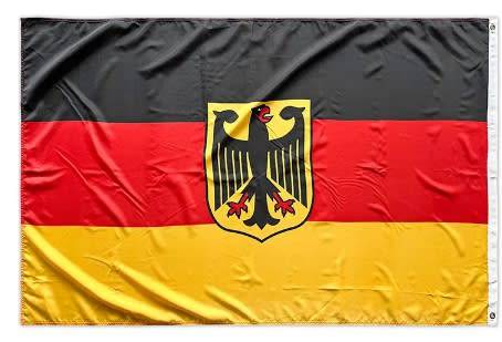 Polyester National Flags German Eagle Flag (+ - 90 x 160cm)