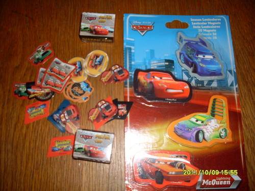 Cars  stickers + 3D Magnets