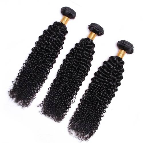 8 inch Kinky Curly Brazilian Virgin Hair Weft 3 Bundles ( size upgradable)