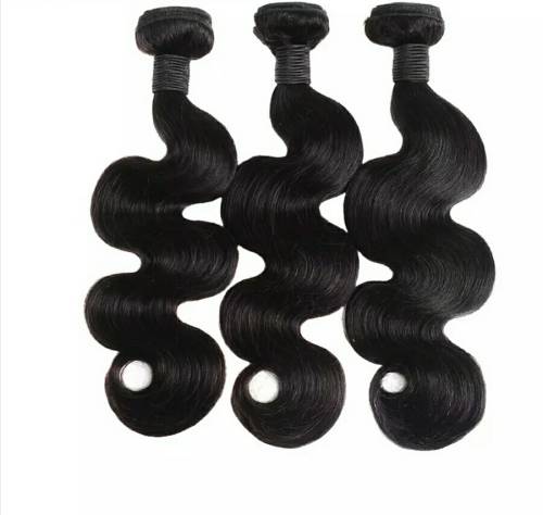 (Grade 10A)Body Wave  Hair 3 bundles 8inch+ Closure (size upgradable)
