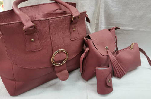 LADIES 4 PIECE FASHION BAGS