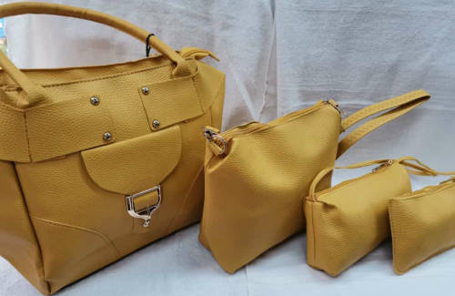 LADIES 4 PIECE FASHION BAGS