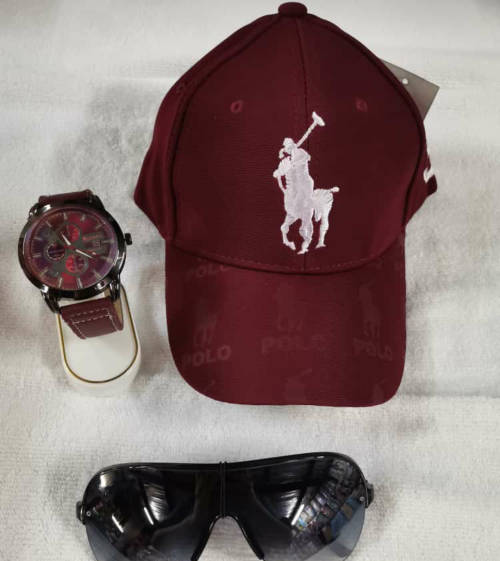 Men`s branded Cap Combo