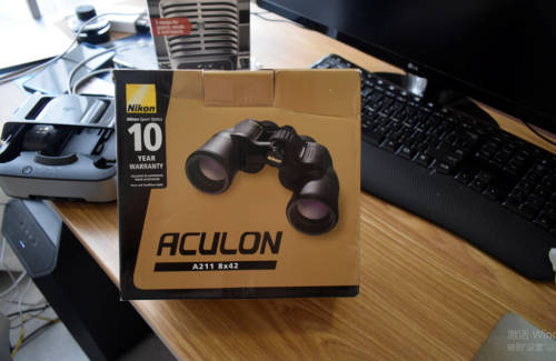 Nikon 10X42 Aculon A211 Binoculars - Black - Nikon
