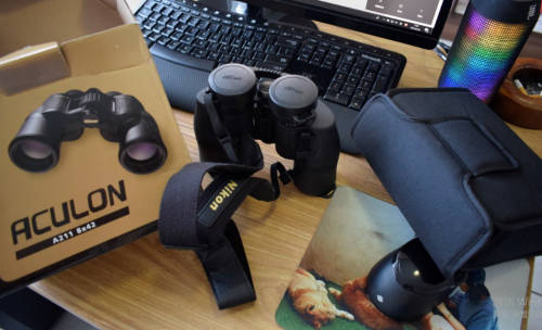 Nikon 10X42 Aculon A211 Binoculars - Black - Nikon