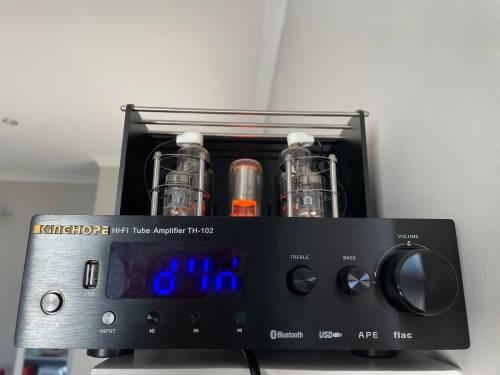 Classic Desktop Power Tube Amplifier Headphone/RCA/PHONE/BT/USB Input - Only R1199 for one day!