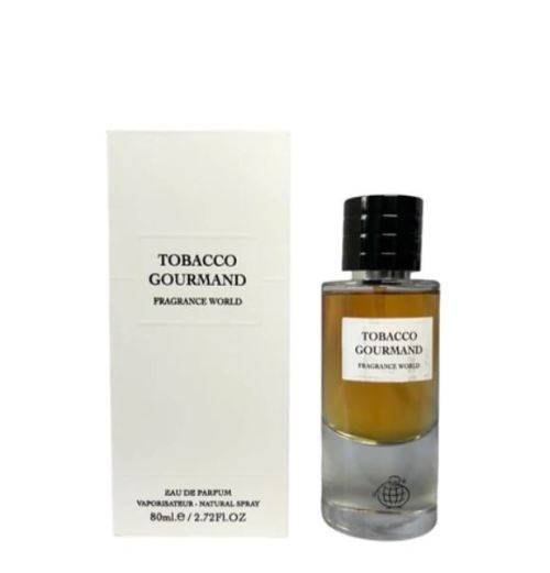 Fragrance World Tobacco Gourmand, Fragrance for Men and Women, 80ml Eau De Parfum