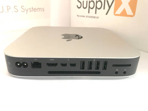 Mac Mini. Preowned. 2.6 up to 3.1GHz. Quad-Core i5, 8GB RAM, 256 ssd Hard drive