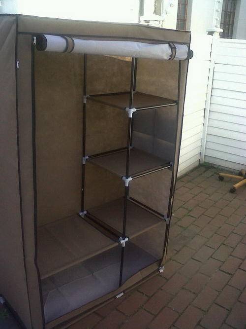 Bushcaddy camping storage unit / portable cupboard