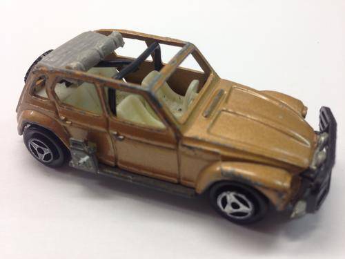 Majorette No 231 - Citroen Dyane Raid - 1976