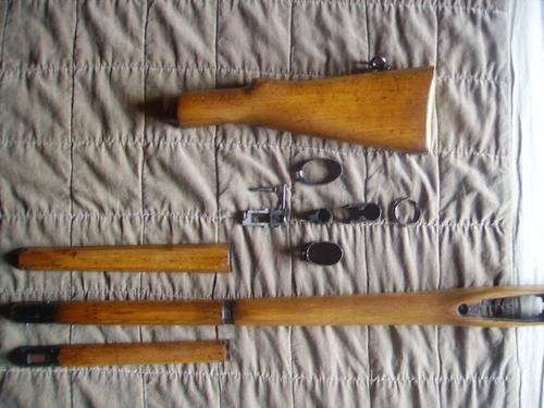 LEE ENFIELD, 303. NO.4, MK2 STANDARD STOCK AND SIGHTS