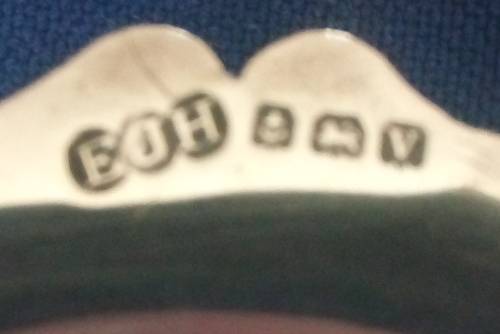 HALLMARKED STERLING SILVER TEA STRAINER