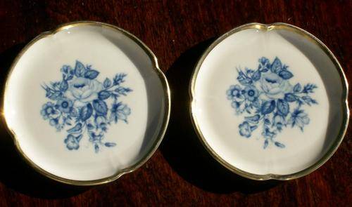 PAIR OF BESENTHALE KRONACH-GERMANY COASTERS