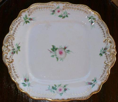 VERY OLD PORCELAIN PLATE MARKED C1820