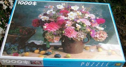 JIGSAW PUZZLE 1000 PIECE AUTUMN FLOWERS ##CRAZY R1 START##
