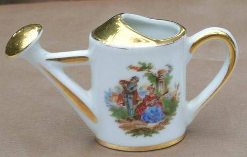 LIMOGES MINIATURE WATERING CAN
