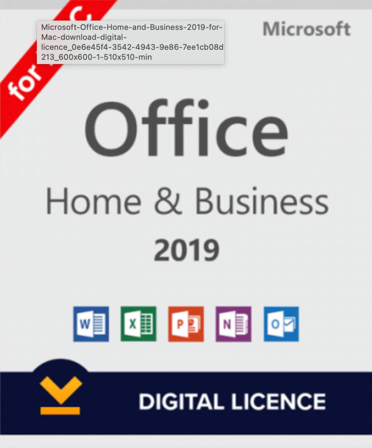 Microsoft Office 2019 Home & Business for Mac