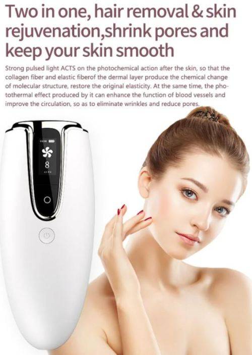 Permanent Painless Shaver Portable Epilator Laser Hair Removal Machine for Home use