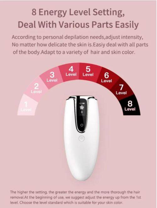 Permanent Painless Shaver Portable Epilator Laser Hair Removal Machine for Home use