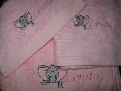 Personalized bath towel