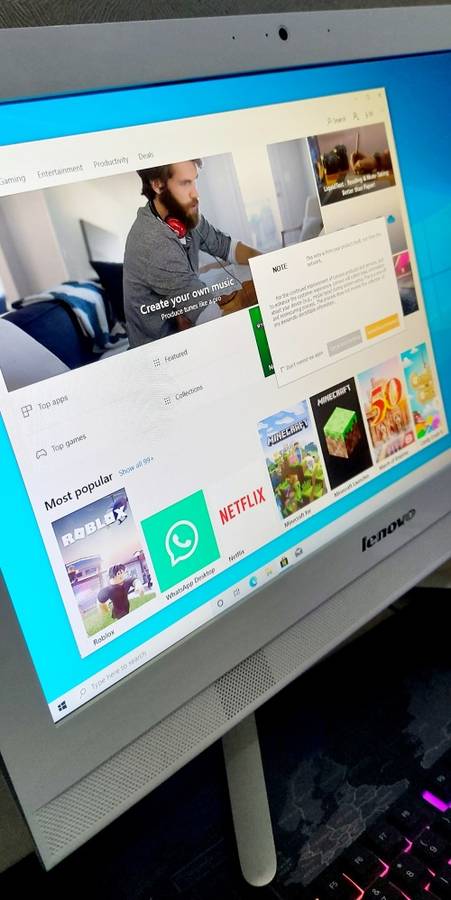 i5 Lenovo All in One Pc