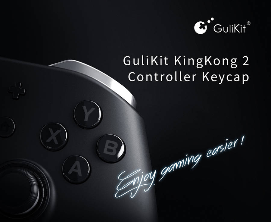 Gulikit KingKong 2 Controller Xbox Style Replacement Keycaps - 2 Colours