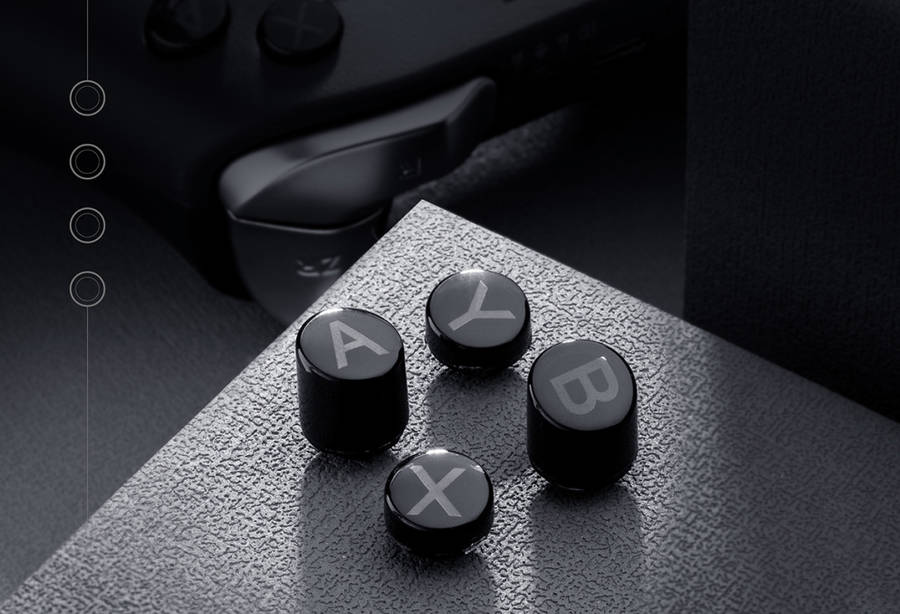 Gulikit KingKong 2 Controller Xbox Style Replacement Keycaps - 2 Colours