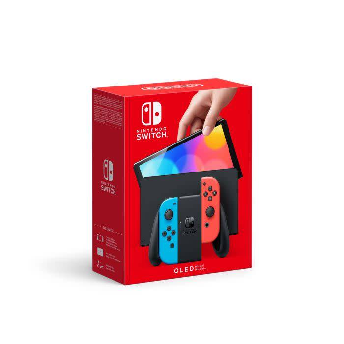 Nintendo Switch OLED Model - Blue/Red