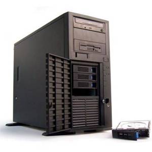 INTEL XEON SERVER DESKTOP PC - INTEL CORE 2 DUO -200GB HDD - 4GB RAM
