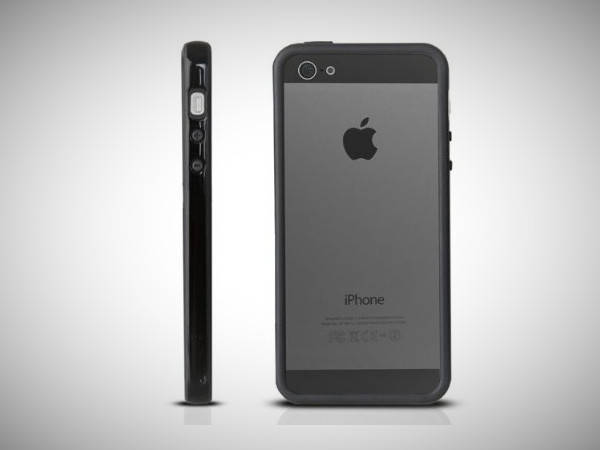 Black iPhone 5 Bumper including Screen Guard