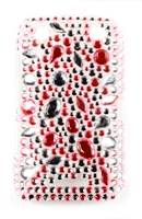 Baby Pink Diamante Bling Cover Case for BlackBerry 9380