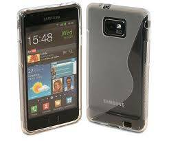 Clear Streamline Case Cover for Samsung Galaxy S2 I9100 + Screen Protector