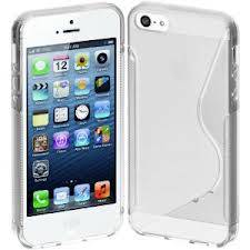 Clear S Line TPU Cover Case for iPhone 5 /5S