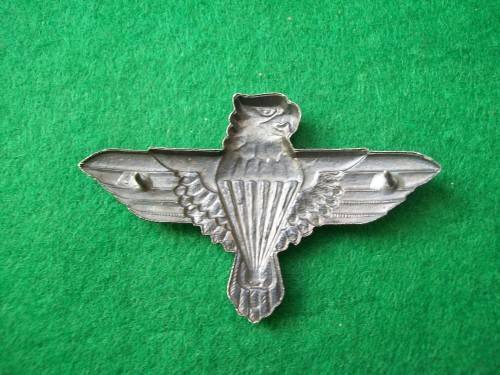 44 PARA BATTALION BERET BADGE ( PINS INTACT )