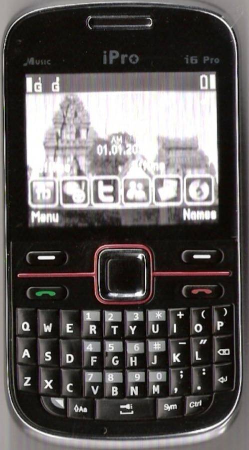 **LATE ENTRY** I6 PRO -QWERTY KEYBORD WITH DUAL SIM