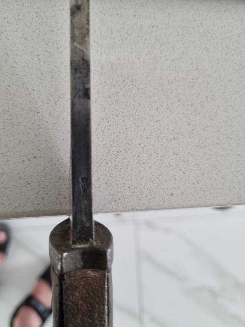 German Mauser M1898/05 bayonet, used in 1915