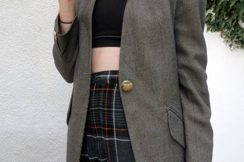 Vintage second hand tweed jacket
