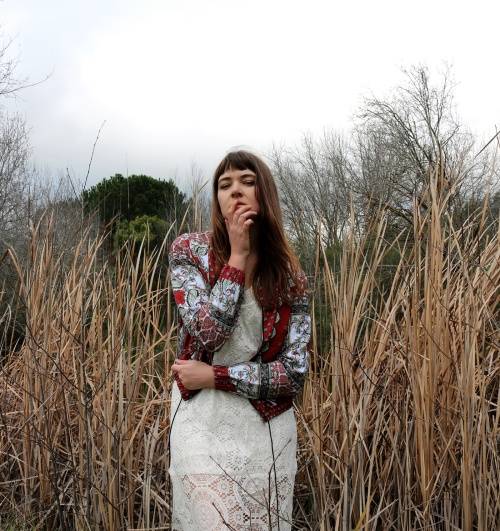 Vintage Indian print bomber jacket / bohemian bomber jacket / red 80s style