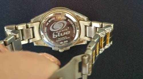 Fossil Blue, ladies watch, like new