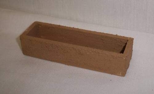 Empty doll house miniature window boxes.