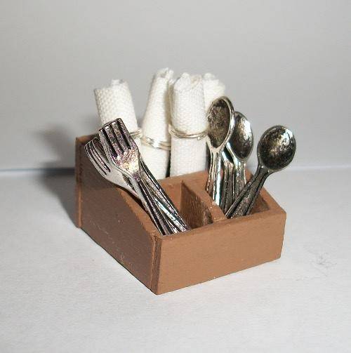 Cutlery holder .