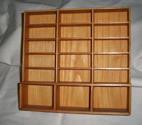 Display cupboard for the doll house.