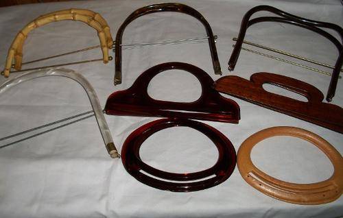 A selection of handles for bags